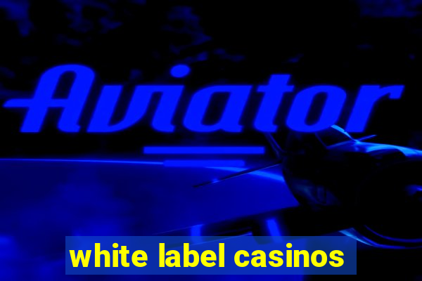 white label casinos